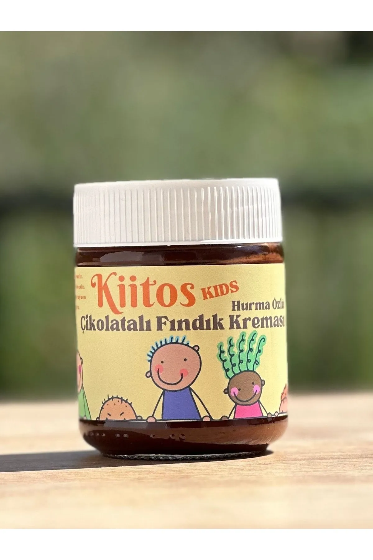 Kiitos Kids - Hurma Özlü Çikolata Fındık Ezmesi - 180 Gr. - (şekersiz, Katkısız, Glutensiz-analizli)